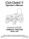 Cub Cadet / Daedong 8404 Tractor
