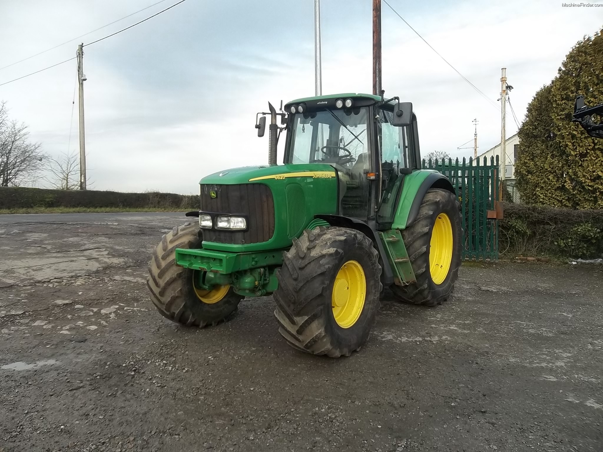 Technical Specifications And Data For John Deere 6620 Premium Tractor